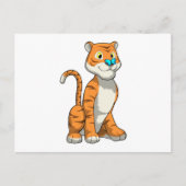 蝶のいる虎 ポストカード (正面)