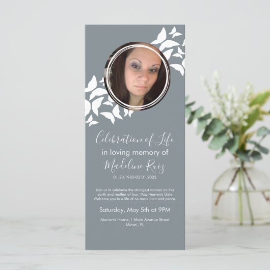 蝶のお祝いの写真 (スタンド正面)