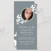 蝶のお祝いの写真 (正面/裏面)