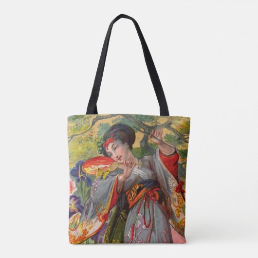 蝶のささやき トートバッグ (裏面)