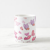 蝶のみミニマリストマグカップ | GZ係数フィット コーヒーマグカップ (中央)