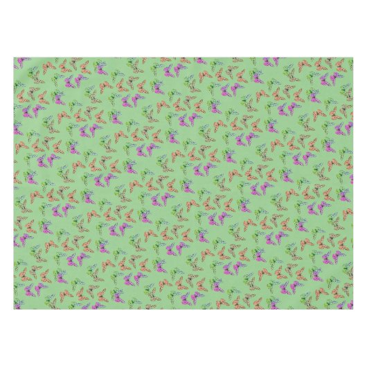 蝶のみ テーブルクロス (正面(横))