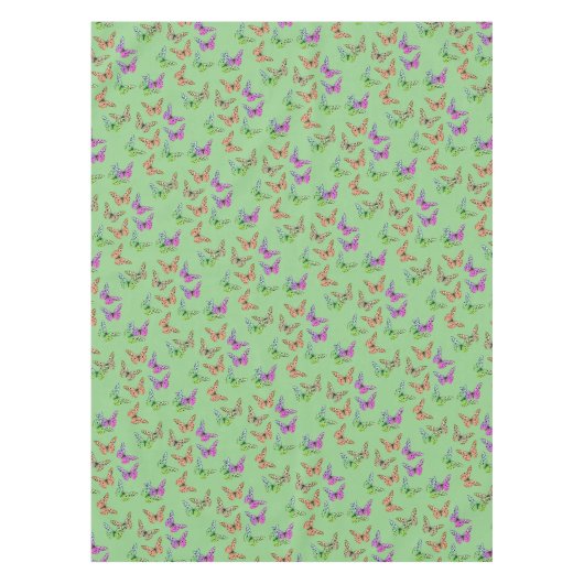 蝶のみ テーブルクロス (正面)