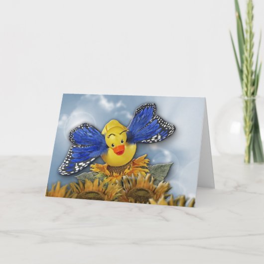 蝶のような浮遊物! カード (正面)