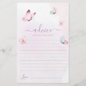 蝶のアドバイスママがカードになる (正面)