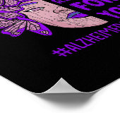 蝶のアルツハイマーが待ち受けているのを覚えている ポスター (角)