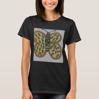 蝶のイラスト Tシャツ