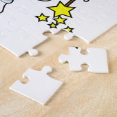 蝶のウィザードと魔法杖 ジグソーパズル (側面)