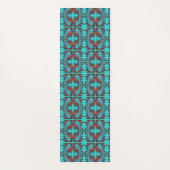 蝶のエンブレムの夢 ヨガマット (正面)