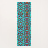 蝶のエンブレムの夢 ヨガマット (裏面)