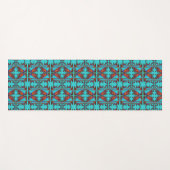 蝶のエンブレムの夢 ヨガマット (正面(横))