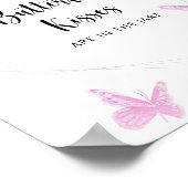 蝶のキスが何個あるか当ててみて ポスター (角)