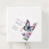 蝶のキスとベビーの願い フェイバータグ (インサイチュ)