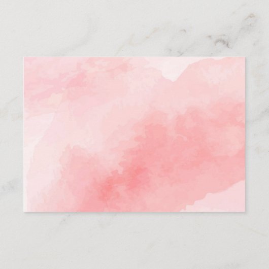 蝶のキスとベビーは本にベビーを願う エンクロージャーカード (裏面)