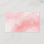 蝶のキスとベビーウィッシュおむつラッフル エンクロージャーカード (裏面)