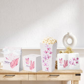 蝶のキスとベビーウィッシュ | ピンクポップコーン フェイバーボックス