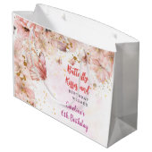 蝶のキスと誕生日の願い ラージペーパーバッグ (裏面アングル)