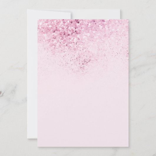 蝶のキスと誕生日ウィッシュパーティー 招待状 (裏面)