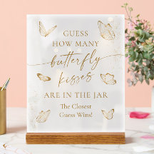 蝶のキスの数を当ててみて