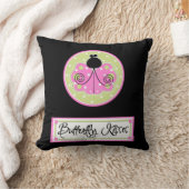 蝶のキスウェルカムアメリカンMoJo枕 クッション (ブランケット)