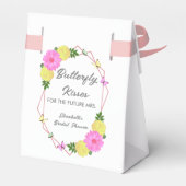 蝶のキス未来のためのミセス・ブライダルシャワー フェイバーボックス (裏面サイド)