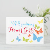 蝶のキス 花嫁の女の子になりますか 招待状 (スタンド正面)