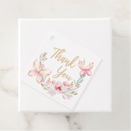 蝶のキス&誕生日の願いありがとう フェイバータグ