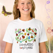 蝶のキス、Ladybug Hugs Kids Tシャツ