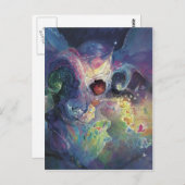 蝶のキラキラ*** ポストカード (正面/裏面)