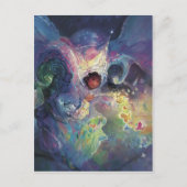 蝶のキラキラ*** ポストカード (正面)