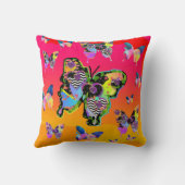 蝶のクッション クッション (裏面)