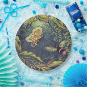 蝶のクモの巣の蜂ヴィンテージ園 ペーパープレート (パーティー)