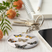 蝶のコレクション、キーチェーン キーホルダー (側面)