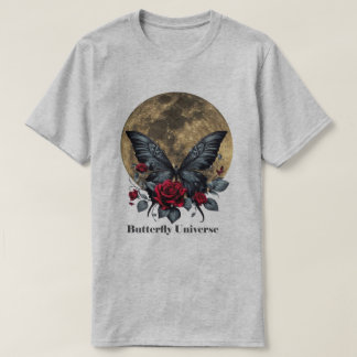 蝶のシャツ Tシャツ