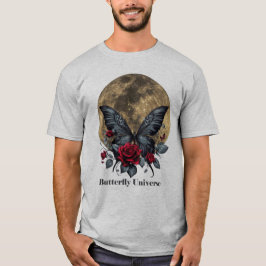 蝶のシャツ Tシャツ