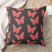 蝶のシームレスなパターン クッション (ブランケット)
