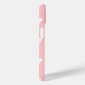 蝶のスケッチ、シェルピンクとホワイト Case-Mate iPhoneケース (裏面 / 右)