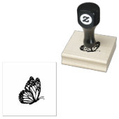 蝶のスケッチ ラバースタンプ (押印)