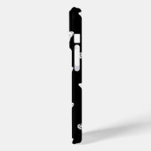 蝶のスケッチ,白と黒 Case-Mate iPhoneケース (裏面 / 左)