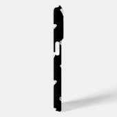 蝶のスケッチ,白と黒 Case-Mate iPhoneケース (裏面 / 右)