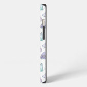 蝶のスマホケース iPhoneケース (左側面)