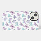 蝶のスマホケース iPhoneケース (裏面横)