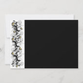 蝶のテーマ 招待状 (裏面)