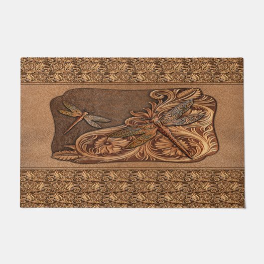 蝶のドーマット/表のドーマット、引っ越し祝いパーティーギフト ドアマット (正面)