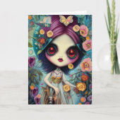 蝶のノバチェーザーイラストレーション カード (正面)