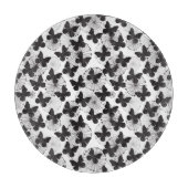 蝶のパターン カッティングボード (正面)