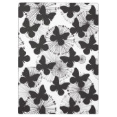 蝶のパターン クリップボード (裏面)