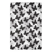 蝶のパターン ミニクリップボード (裏面)