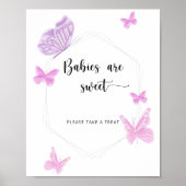 蝶のベビーは甘い ポスター (正面)