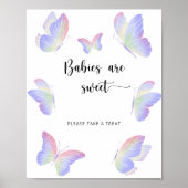 蝶のベビーは甘い ポスター (正面)